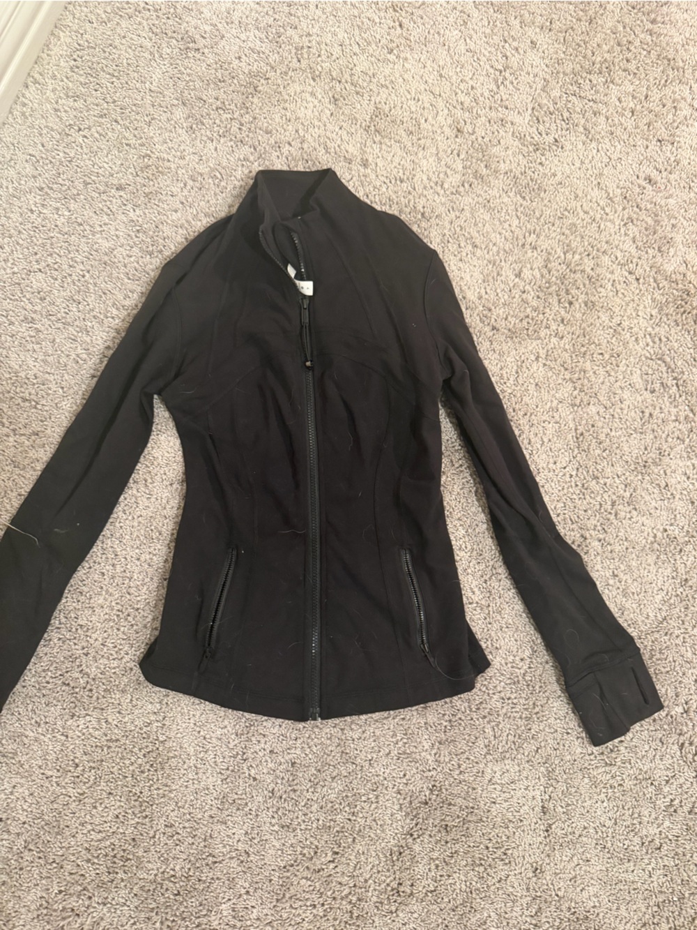lululemon athletica Black Full-Zip Jacket